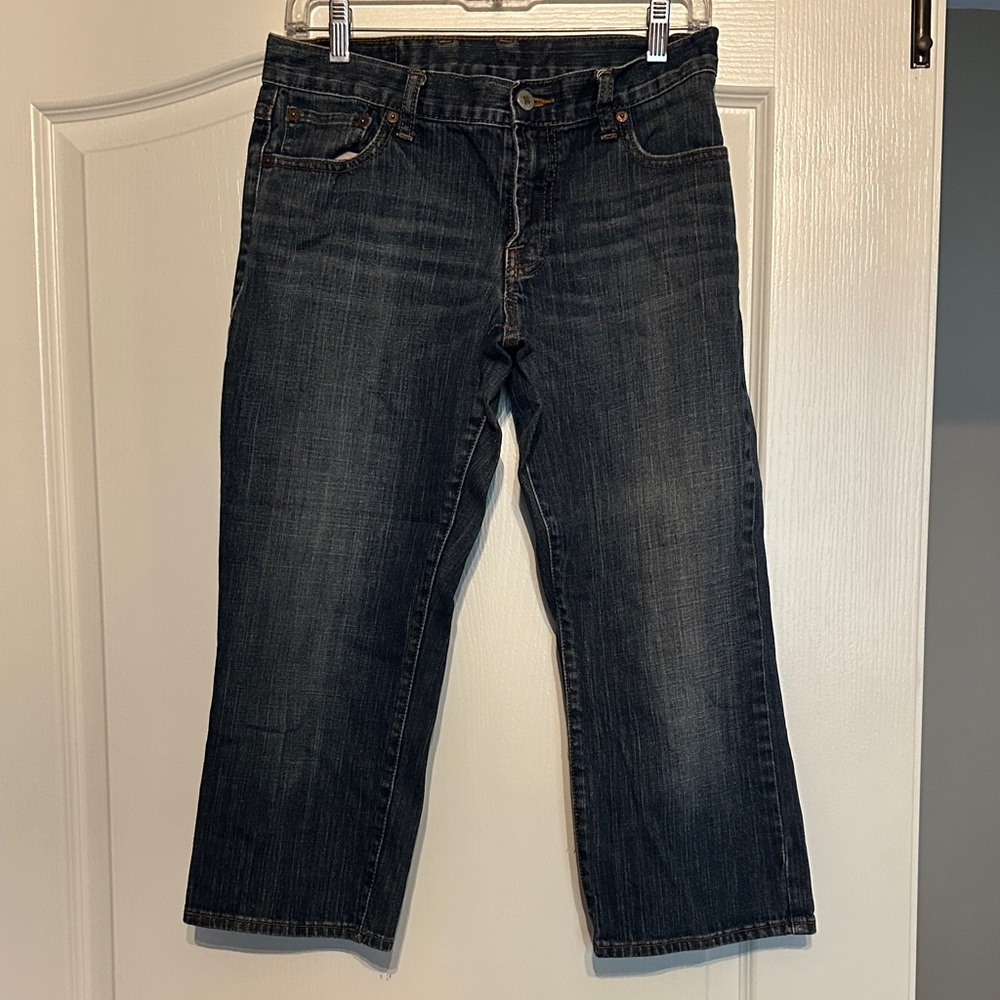 Lucky Brand Dark Wash Ankle Jeans